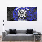 Personalized Canterbury-Bankstown Bulldogs Tapestry Polynesian Tribal Chest and Sleeve Tattoo