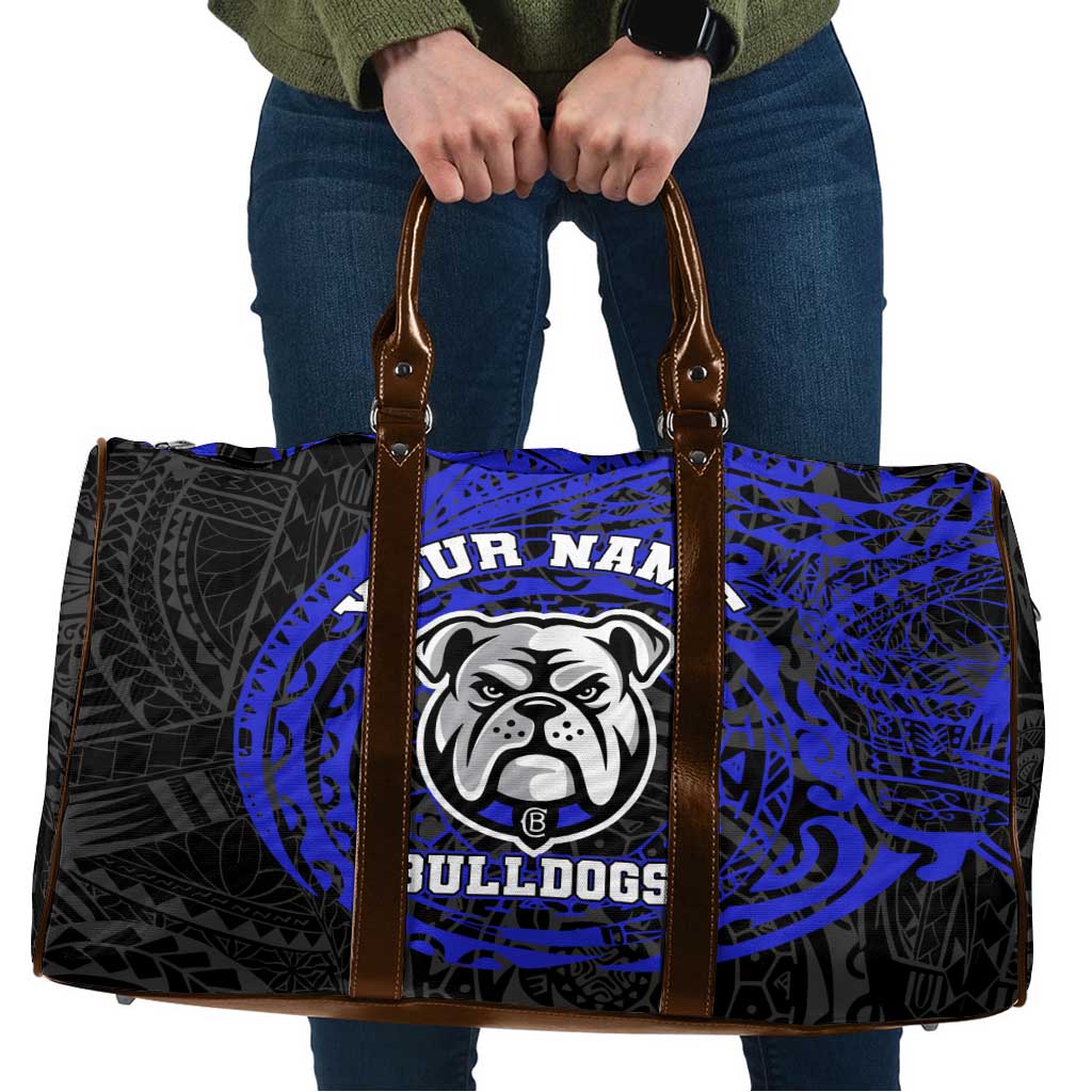 Personalized Canterbury-Bankstown Bulldogs Travel Bag Polynesian Tribal Chest and Sleeve Tattoo