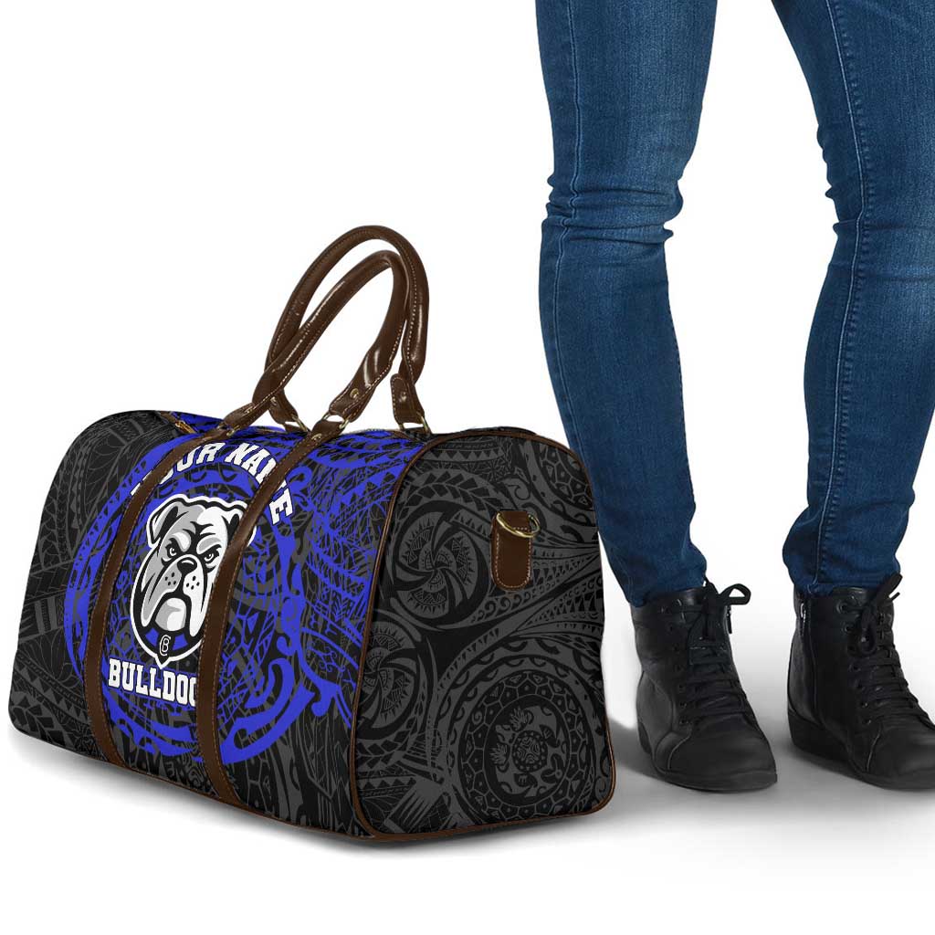 Personalized Canterbury-Bankstown Bulldogs Travel Bag Polynesian Tribal Chest and Sleeve Tattoo