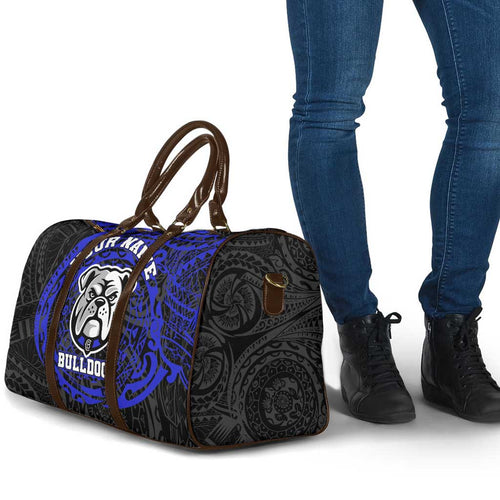 Personalized Canterbury-Bankstown Bulldogs Travel Bag Polynesian Tribal Chest and Sleeve Tattoo