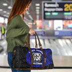 Personalized Canterbury-Bankstown Bulldogs Travel Bag Polynesian Tribal Chest and Sleeve Tattoo