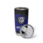 Personalized Canterbury-Bankstown Bulldogs Tumbler Cup Polynesian Tribal Chest and Sleeve Tattoo