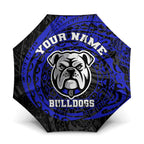 Personalized Canterbury-Bankstown Bulldogs Umbrella Polynesian Tribal Chest and Sleeve Tattoo