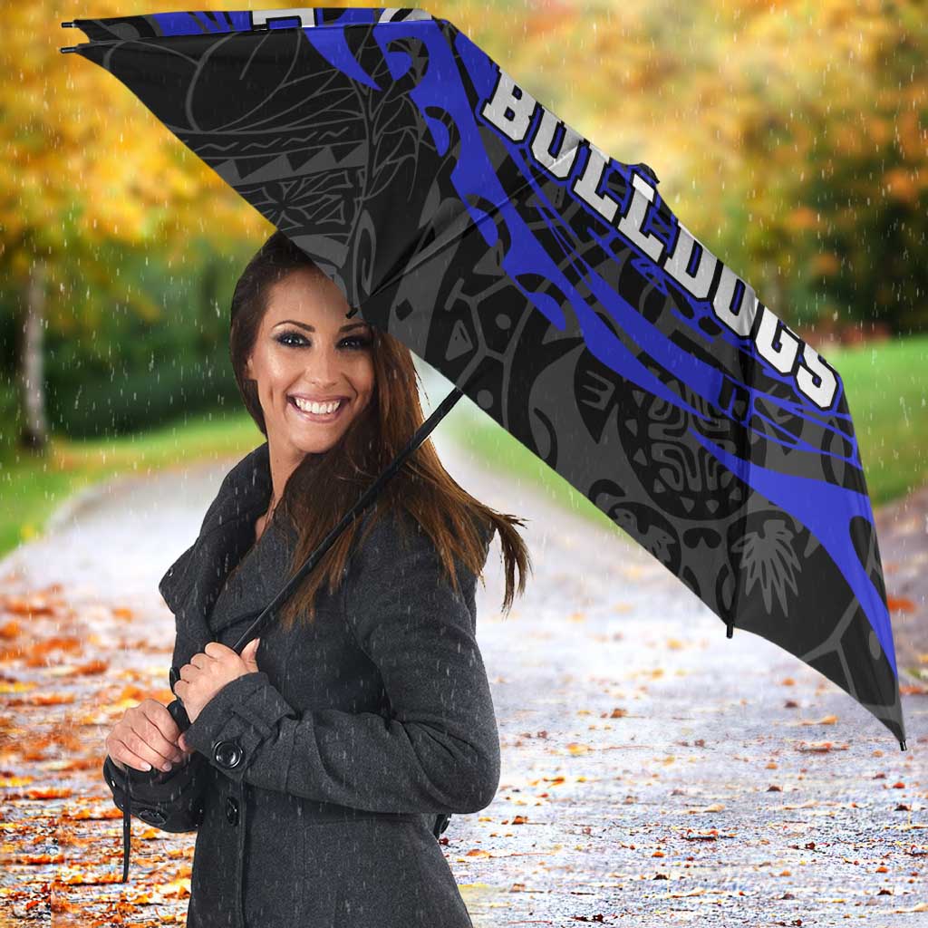 Personalized Canterbury-Bankstown Bulldogs Umbrella Polynesian Tribal Chest and Sleeve Tattoo