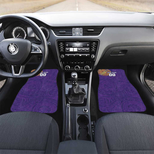 Personalized Melbourne Storm Car Mats Polynesian Tribal Chest and Sleeve Tattoo