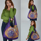 Personalized Melbourne Storm Grocery Bag Polynesian Tribal Chest and Sleeve Tattoo