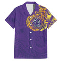 Personalized Melbourne Storm Hawaiian Shirt Polynesian Tribal Chest and Sleeve Tattoo