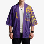 Personalized Melbourne Storm Kimono Polynesian Tribal Chest and Sleeve Tattoo