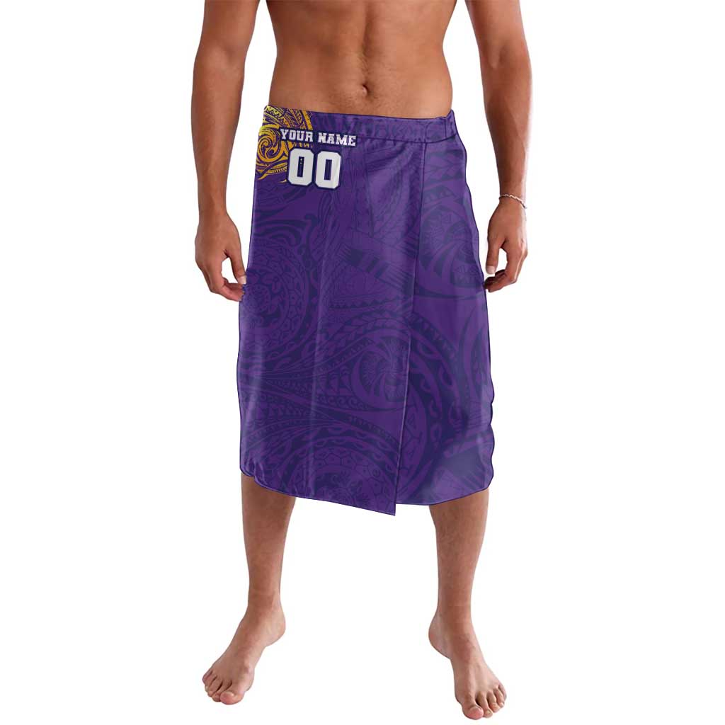 Personalized Melbourne Storm Lavalava Polynesian Tribal Chest and Sleeve Tattoo