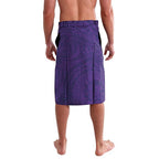 Personalized Melbourne Storm Lavalava Polynesian Tribal Chest and Sleeve Tattoo