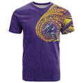 Personalized Melbourne Storm T Shirt Polynesian Tribal Chest and Sleeve Tattoo