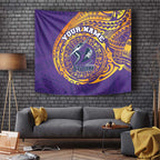 Personalized Melbourne Storm Tapestry Polynesian Tribal Chest and Sleeve Tattoo