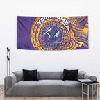 Personalized Melbourne Storm Tapestry Polynesian Tribal Chest and Sleeve Tattoo