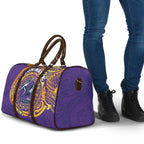 Personalized Melbourne Storm Travel Bag Polynesian Tribal Chest and Sleeve Tattoo