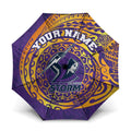 Personalized Melbourne Storm Umbrella Polynesian Tribal Chest and Sleeve Tattoo