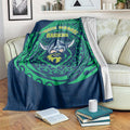 Personalized Canberra Raiders Blanket Polynesian Tribal Chest and Sleeve Tattoo