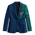 Personalized Canberra Raiders Blazer Polynesian Tribal Chest and Sleeve Tattoo