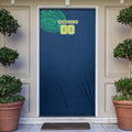 Personalized Canberra Raiders Door Cover Polynesian Tribal Chest and Sleeve Tattoo