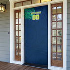 Personalized Canberra Raiders Door Cover Polynesian Tribal Chest and Sleeve Tattoo
