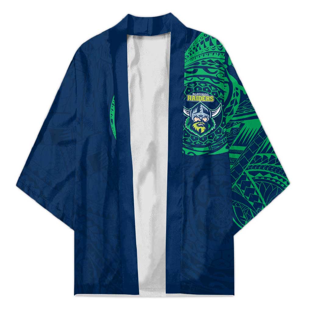 Personalized Canberra Raiders Kimono Polynesian Tribal Chest and Sleeve Tattoo