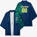 Personalized Canberra Raiders Kimono Polynesian Tribal Chest and Sleeve Tattoo