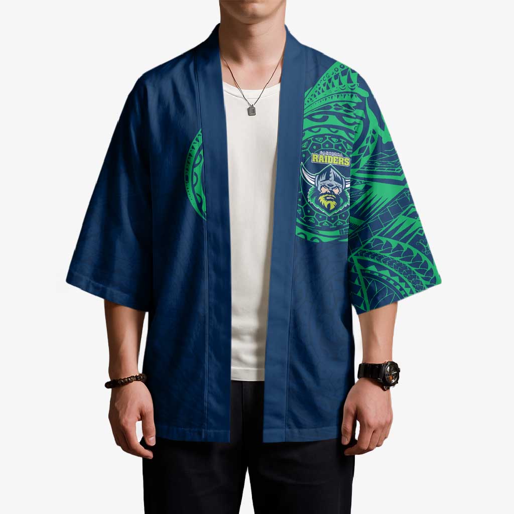 Personalized Canberra Raiders Kimono Polynesian Tribal Chest and Sleeve Tattoo