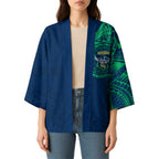 Personalized Canberra Raiders Kimono Polynesian Tribal Chest and Sleeve Tattoo