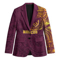 Personalized Brisbane Broncos Blazer Polynesian Tribal Chest and Sleeve Tattoo