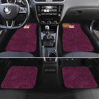 Personalized Brisbane Broncos Car Mats Polynesian Tribal Chest and Sleeve Tattoo