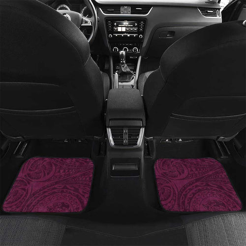 Personalized Brisbane Broncos Car Mats Polynesian Tribal Chest and Sleeve Tattoo