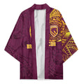 Personalized Brisbane Broncos Kimono Polynesian Tribal Chest and Sleeve Tattoo