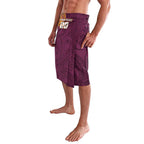 Personalized Brisbane Broncos Lavalava Polynesian Tribal Chest and Sleeve Tattoo