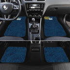 Personalized Gold Coast Titans Car Mats Polynesian Tribal Chest and Sleeve Tattoo
