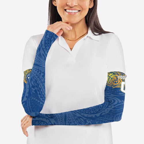 Personalized Parramatta Eels Arm Sleeves Polynesian Tribal Chest and Sleeve Tattoo