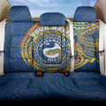 Personalized Parramatta Eels Back Car Seat Cover Polynesian Tribal Chest and Sleeve Tattoo