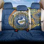 Personalized Parramatta Eels Back Car Seat Cover Polynesian Tribal Chest and Sleeve Tattoo
