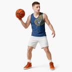Personalized Parramatta Eels Basketball Jersey Polynesian Tribal Chest and Sleeve Tattoo