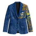 Personalized Parramatta Eels Blazer Polynesian Tribal Chest and Sleeve Tattoo