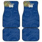Personalized Parramatta Eels Car Mats Polynesian Tribal Chest and Sleeve Tattoo