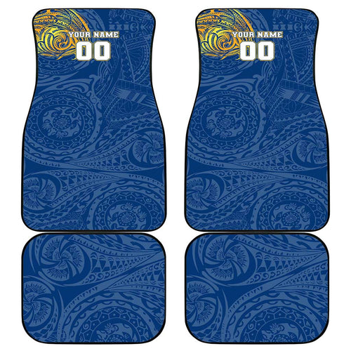 Personalized Parramatta Eels Car Mats Polynesian Tribal Chest and Sleeve Tattoo