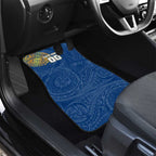 Personalized Parramatta Eels Car Mats Polynesian Tribal Chest and Sleeve Tattoo