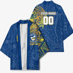 Personalized Parramatta Eels Kimono Polynesian Tribal Chest and Sleeve Tattoo