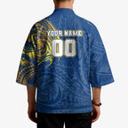 Personalized Parramatta Eels Kimono Polynesian Tribal Chest and Sleeve Tattoo