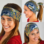 Personalized Parramatta Eels Neck Gaiter Polynesian Tribal Chest and Sleeve Tattoo