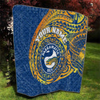 Personalized Parramatta Eels Quilt Polynesian Tribal Chest and Sleeve Tattoo