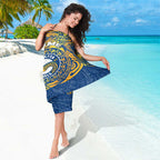 Personalized Parramatta Eels Sarong Polynesian Tribal Chest and Sleeve Tattoo