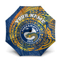 Personalized Parramatta Eels Umbrella Polynesian Tribal Chest and Sleeve Tattoo