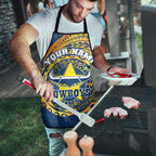 Personalized North Queensland Cowboys Apron Polynesian Tribal Chest and Sleeve Tattoo