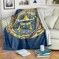 Personalized North Queensland Cowboys Blanket Polynesian Tribal Chest and Sleeve Tattoo