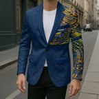 Personalized North Queensland Cowboys Blazer Polynesian Tribal Chest and Sleeve Tattoo
